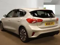 Used Ford Focus Zetec 101 HP (74 kW) 2019 Silver Hatchback