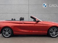 Used BMW 220 Sport Line 184 HP (135 kW) 2019 Orange Cabriolet