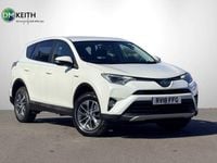 Used Toyota RAV4 Hybrid 2018 White SUV