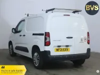 Used Peugeot Partner 131 HP (96 kW) 2021 White MPV
