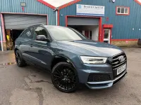 Used Audi Q3 Black Edition 2017 Blue SUV