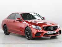 Used Mercedes C220 AMG Line Premium 194 HP (142 kW) 2020 Red Sedan