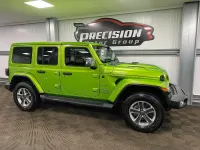 Used Jeep Wrangler Sahara 2018 Green SUV