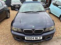 Used BMW 325 Sport Line 2004 Blue Cabriolet