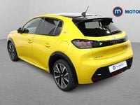 Used Peugeot e-208 Premium 100 kW (136 HP) 2022 Yellow Hatchback