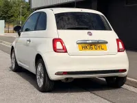 Used Fiat 500 Pop 2016 White Hatchback