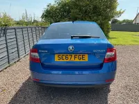 Used Skoda Octavia SE L 150 HP (110 kW) 2018 Blue Hatchback