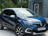 Used Renault Captur GT-Line 90 HP (66 kW) 2018 Blue/silver SUV