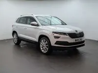 Used Skoda Karoq SE L 115 HP (84 kW) 2018 White SUV