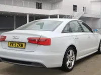 Used Audi A6 S-Line 2013 White Sedan
