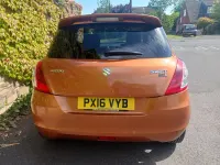 Used Suzuki Swift SZ-L 94 HP (69 kW) 2016 Orange Hatchback
