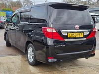 Second-hand Toyota Alphard 2008 Negru Monovolum