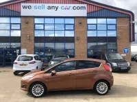 Used Ford Fiesta Titanium 2015 Bronze Hatchback