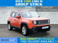 Used Jeep Renegade Longitude 140 HP (102 kW) 2016 Orange SUV