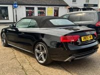 Used Audi A5 Cabriolet S-Line 210 HP (154 kW) 2013 Black Cabriolet