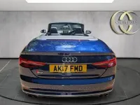 Used Audi S5 Cabriolet 354 HP (260 kW) 2017 Blue Cabriolet