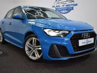 Used Audi A1 Sportback S-Line 2021 Blue Hatchback