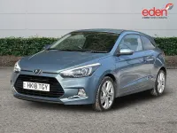 Used Hyundai i20 Premium 2018 Blue Coupe