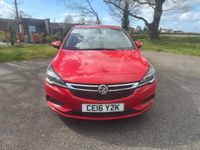 Used Vauxhall Astra Elite 136 HP (100 kW) 2016 Red Hatchback