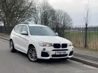 Used BMW X3 M Sport 190 HP (139 kW) 2016 White SUV