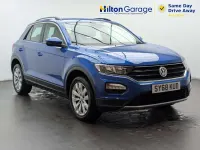 Used VW T-Roc SE 150 HP (110 kW) 2018 Blue SUV