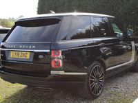 Used Land Rover Range Rover Autobiography 2018 Black SUV
