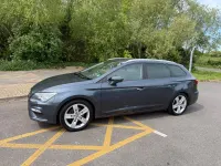 Begagnad Seat Leon ST FR 130 HK (95 kW) 2018 Grå Kombi