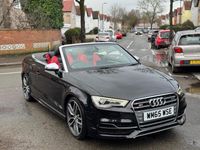 Used Audi S3 Cabriolet Advanced 2016 Black Cabriolet