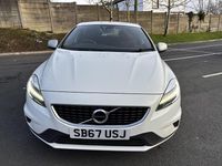 Used Volvo V40 R-Design 2017 White Hatchback
