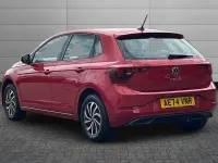 Used VW Polo Life 95 HP (69 kW) 2024 Kings red Hatchback