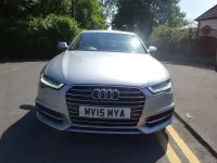 Used Audi A6 S-Line 190 HP (139 kW) 2015 Silver Sedan