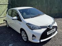 Used Toyota Yaris Hybrid 2014 White Hatchback