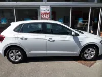 Used VW Polo SE 95 HP (69 kW) 2019 Silver Hatchback
