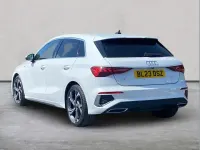 Used Audi A3 S-Line 110 HP (80 kW) 2023 White Sedan