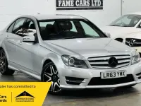 Used Mercedes C250 AMG 2013 Silver Sedan