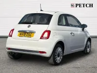 Used Fiat 500 Lounge 69 HP (50 kW) 2019 White Hatchback