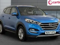 Used Hyundai Tucson SE 116 HP (85 kW) 2017 Blue SUV
