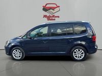 Used VW Touran SE 105 HP (77 kW) 2015 Blue MPV