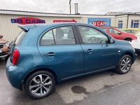Used Nissan Micra Tekna 80 HP (58 kW) 2015 Blue Hatchback