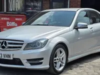 Used Mercedes C220 AMG 2013 Silver Sedan
