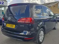 Used VW Sharan SE 147 HP (108 kW) 2017 Black MPV