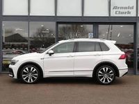 Used VW Tiguan R-line 150 HP (110 kW) 2019 White SUV