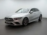 Used Mercedes A180 AMG Line Premium 136 HP (100 kW) 2019 Silver Hatchback