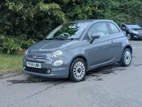 Used Fiat 500 Lounge 69 HP (50 kW) 2019 Grey Hatchback