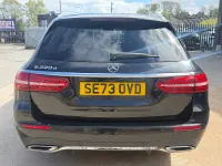 Used Mercedes E220 AMG line 2023 Black Estate