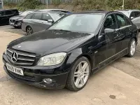 Used Mercedes C220 168 HP (123 kW) 2009 Black Sedan