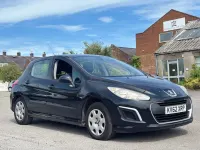 Used Peugeot 308 Access 2012 Black Hatchback