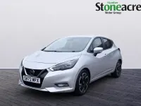 Używany Nissan Micra Acenta 92 KM (67 kW) 2022 Srebrny Hatchback