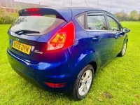 Used Ford Fiesta Zetec 100 HP (73 kW) 2017 Blue Hatchback