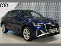 Used Audi Q2 S-Line 147 HP (108 kW) 2023 Blue SUV